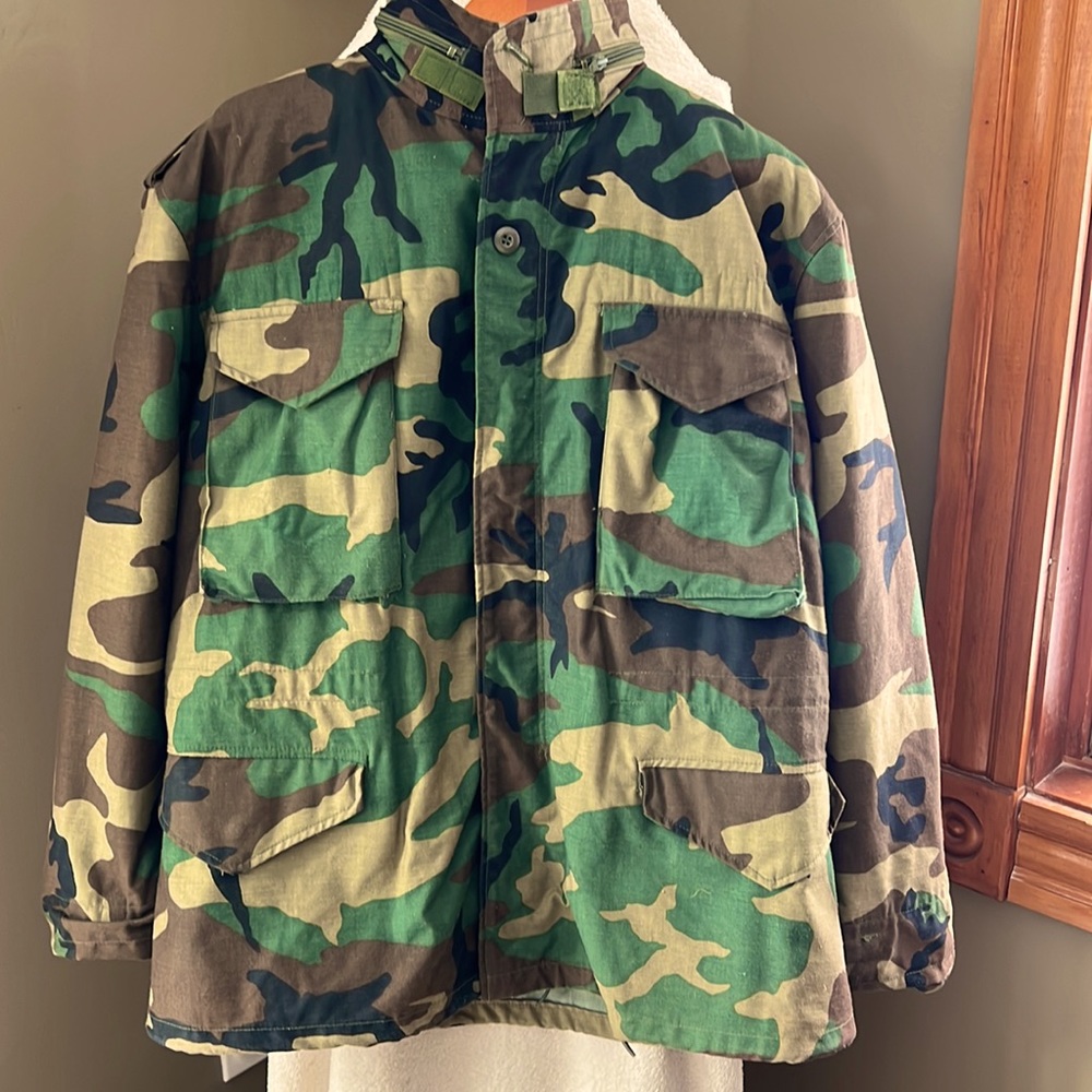 Cold weather Military Field Camouflage Coat